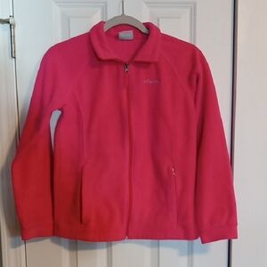 Columbia Kids Pink Full-Zip Fleece Jacket